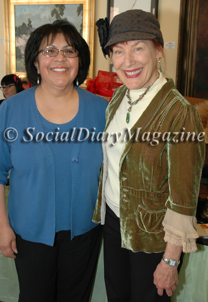 Yolanda Salcido with Diana Cavagnaro